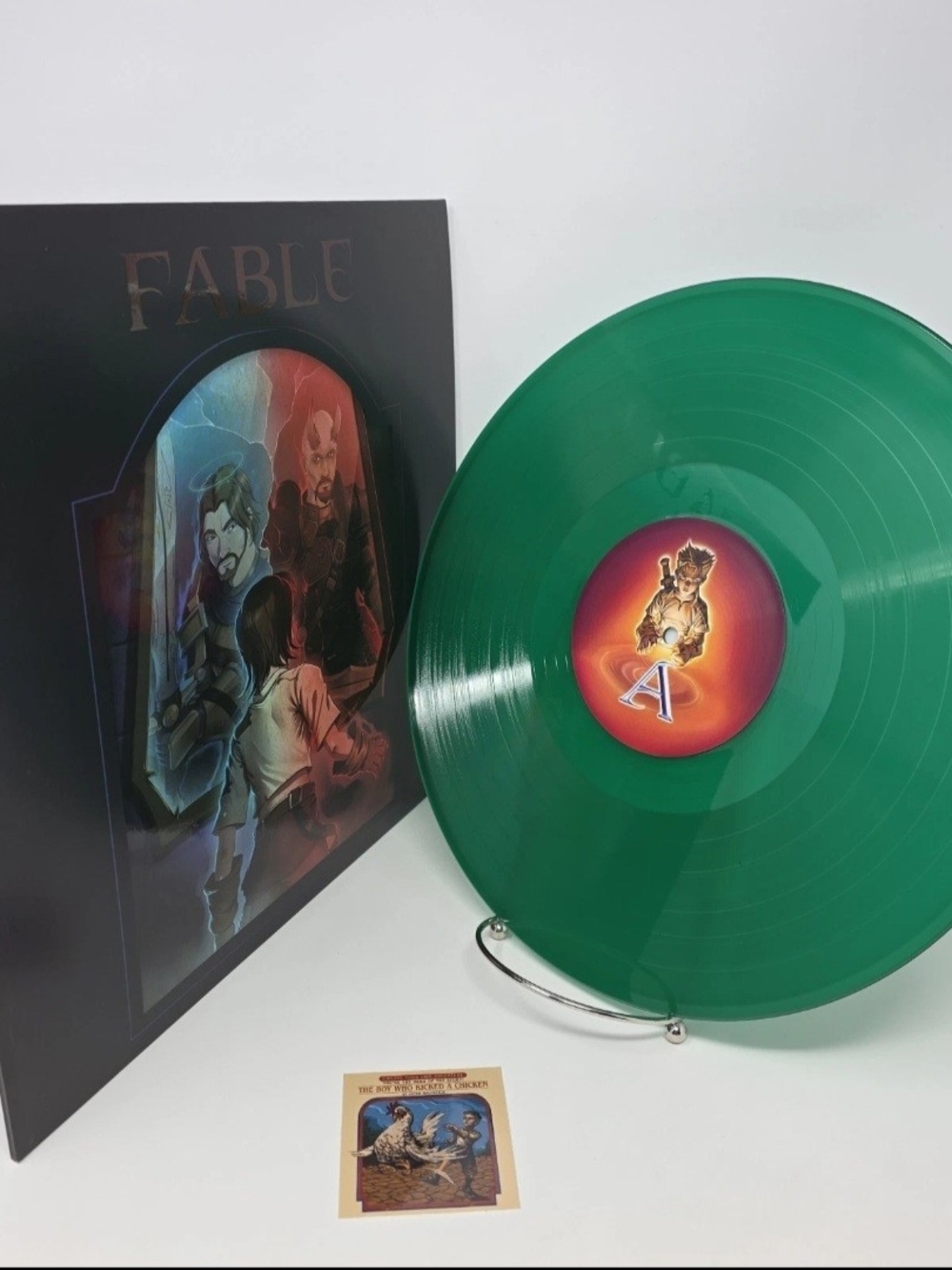 Fable 1 Microsoft Xbox Video Game Soundtrack 1LP Green Vinyl Record